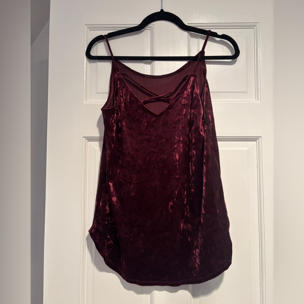 Feels and looks like crushed velvet 
(Made polyester and spandex